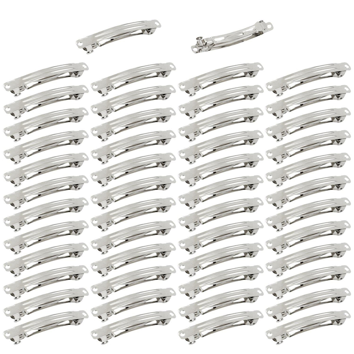 Cinaci front packaging showing 50 silver barrettes, bulk supply benefit