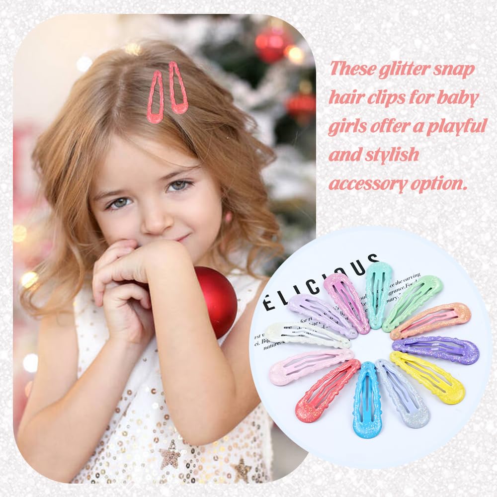 Cinaci clips styled in toddler hair adding playful color and grip