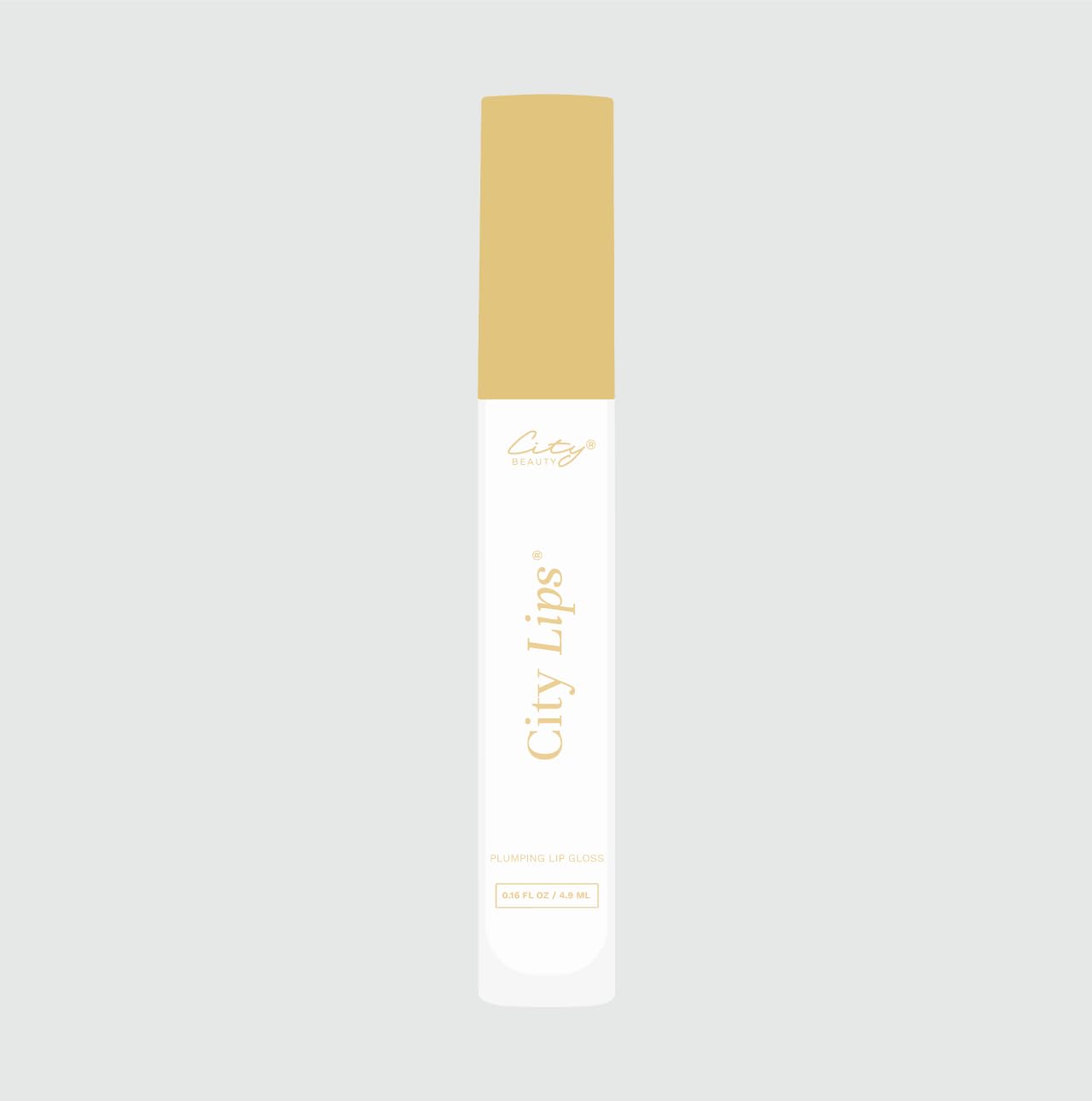 City Beauty City Lips clear packaging label detail showing ingredient and usage information