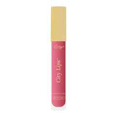 City Beauty gold glitter detail close-up displays fine shimmer particles that catch light without chunky glitter