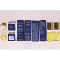 City Beauty close-up of label showing ingredients and clean formulation