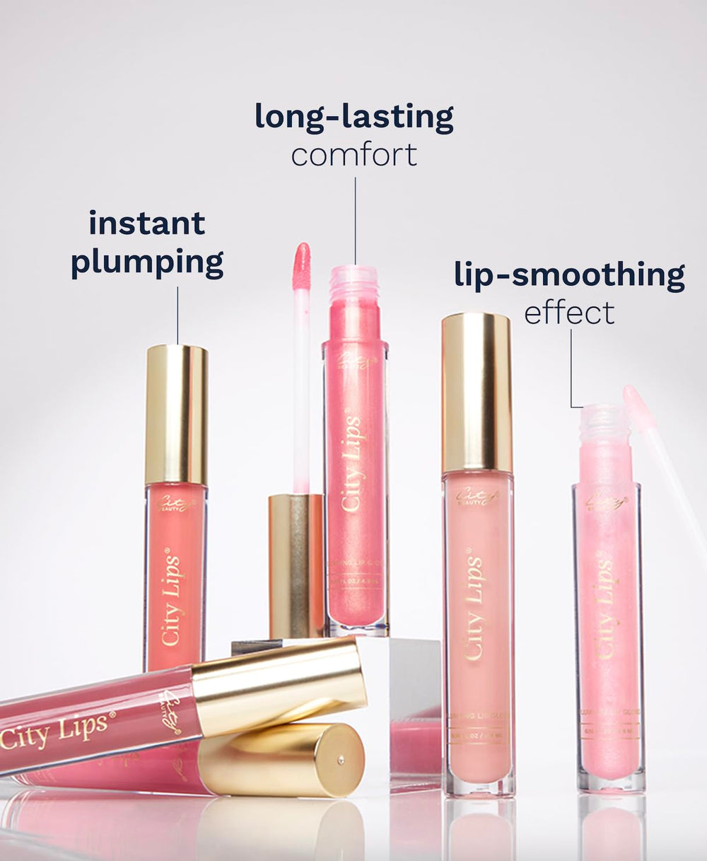 City Beauty City Lips open tube and cap detail shows quality seal and easy dispensing