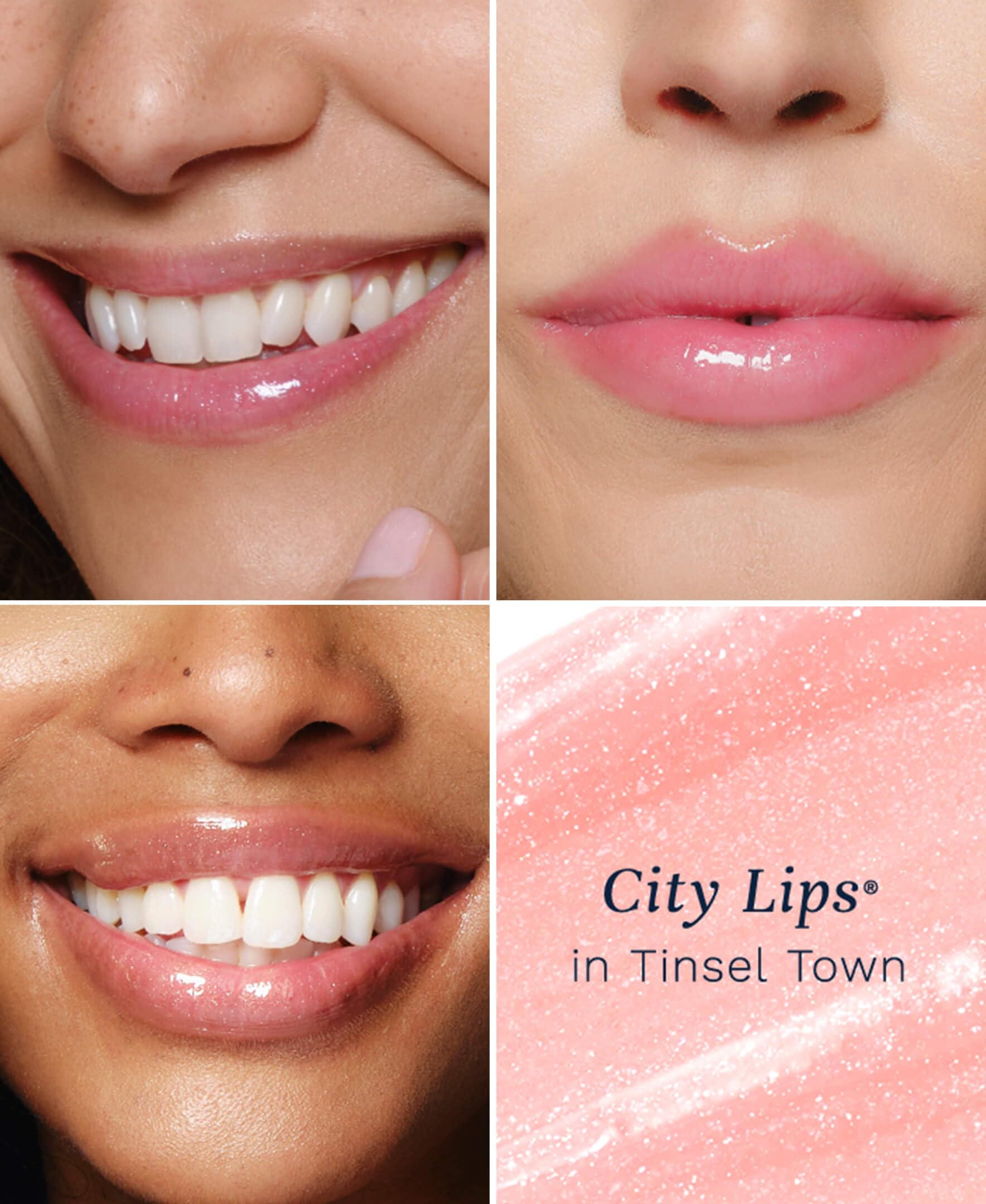 City Beauty City Lips packaging label clear shot showing brand and clean formula