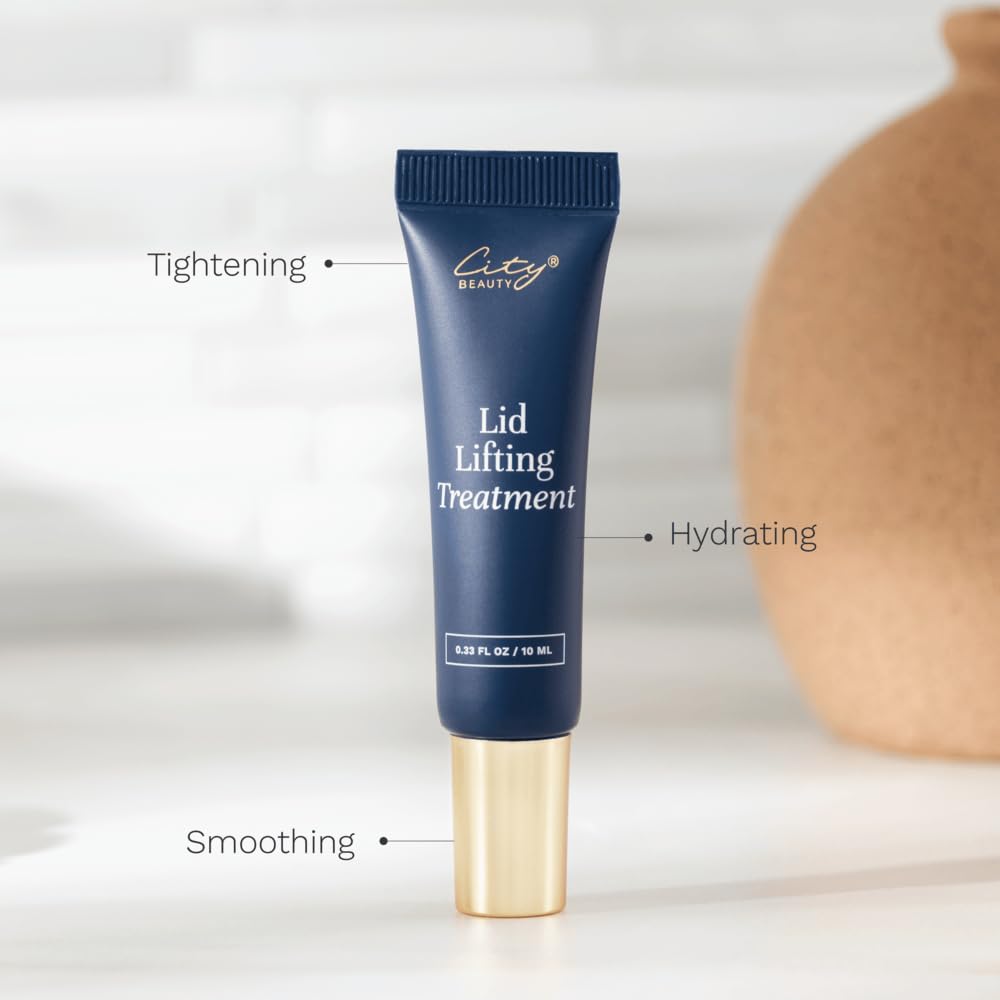City Beauty on bathroom shelf showing how it fits into daily routine