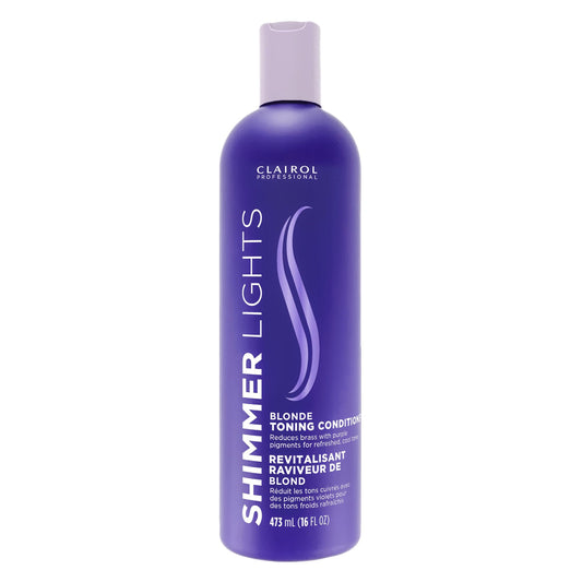 Clairol Professional front packaging showing product benefits and purple hue
