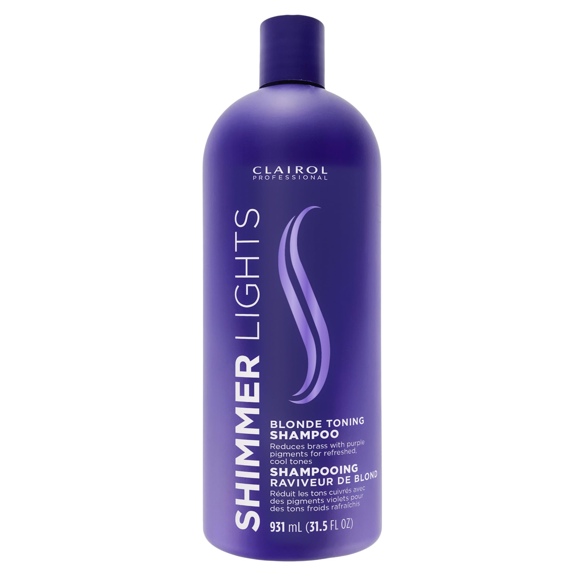 Clairol Professional bottle front view showing product clarity and size benefit