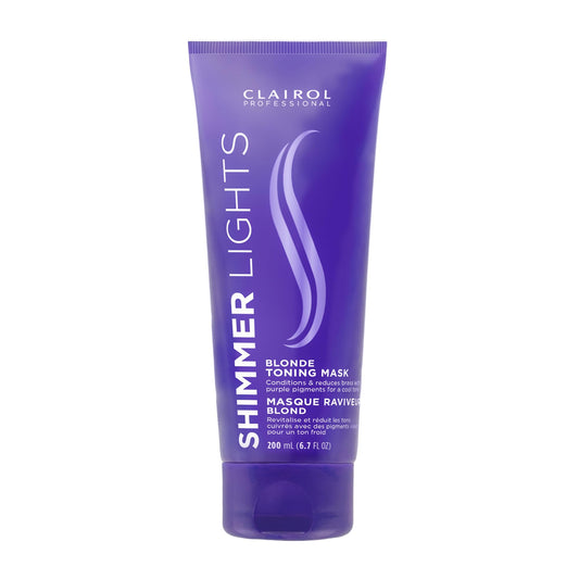 Clairol Professional Shimmer Lights front packaging 200mL showing product and brand benefit