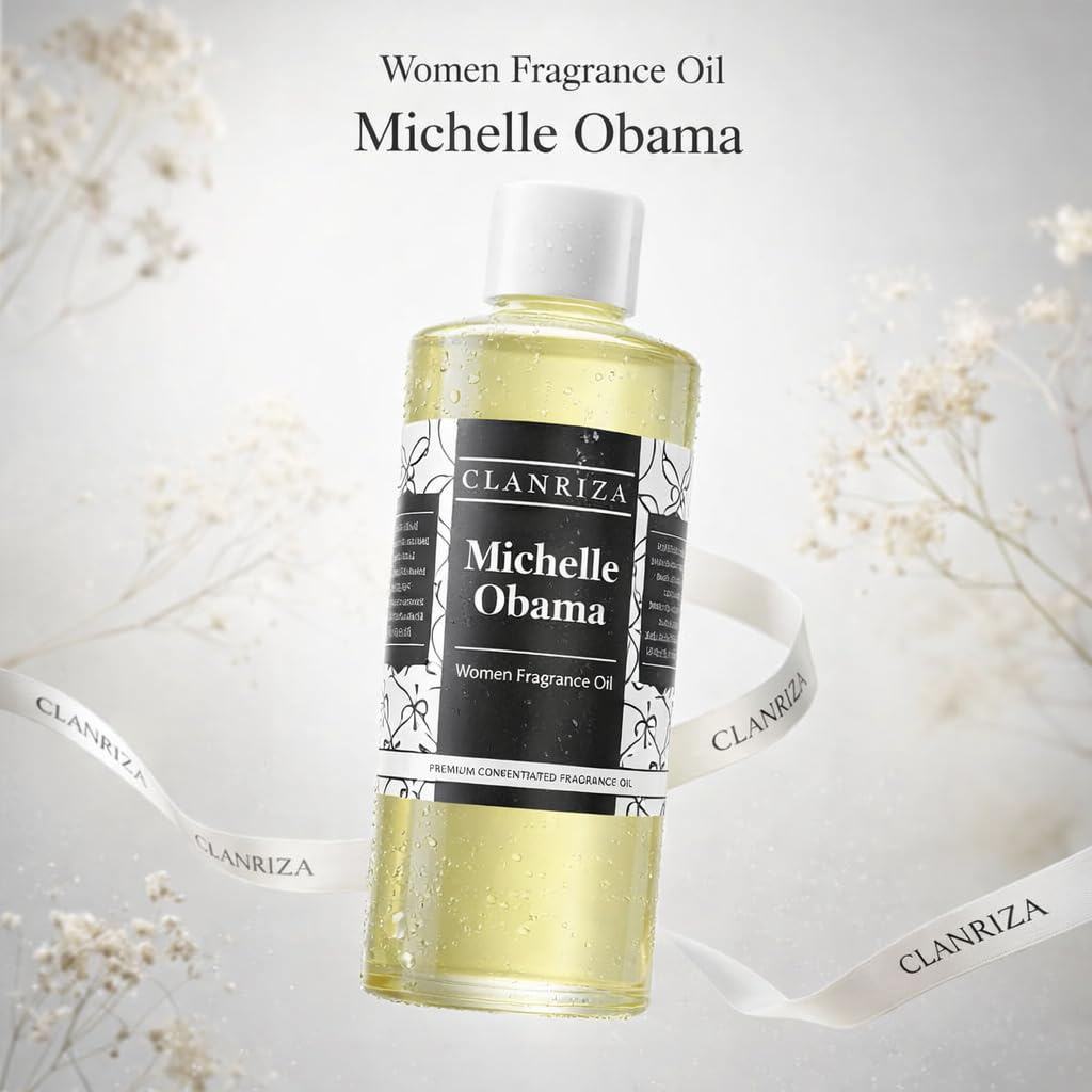 CLANRIZA oil droplet on skin showing smooth texture and long-lasting scent