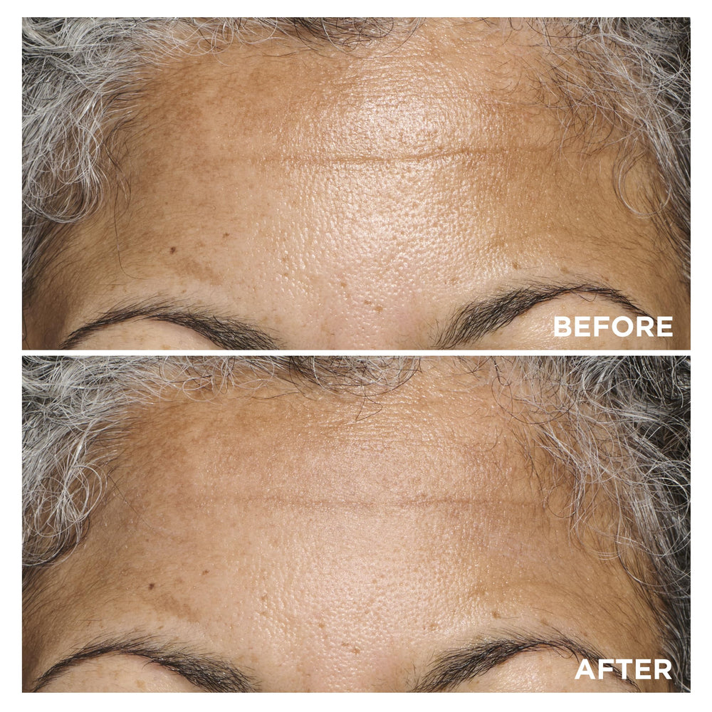 Clarins application on fingers demonstrating effortless blending benefit