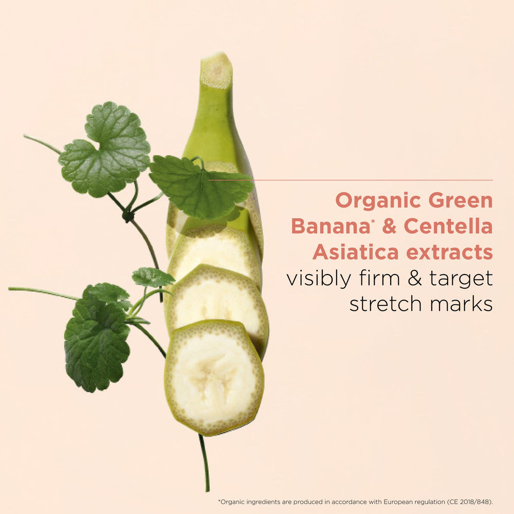 Clarins cream texture on hand demonstrating lightweight, absorbent formula