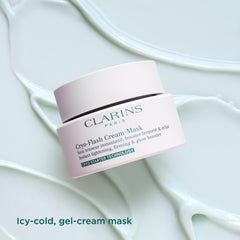 CLARINS retail box packaging showing product protection and gifting benefit