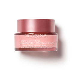 Clarins jar front view showing packaging and fast-absorbing hydration benefit