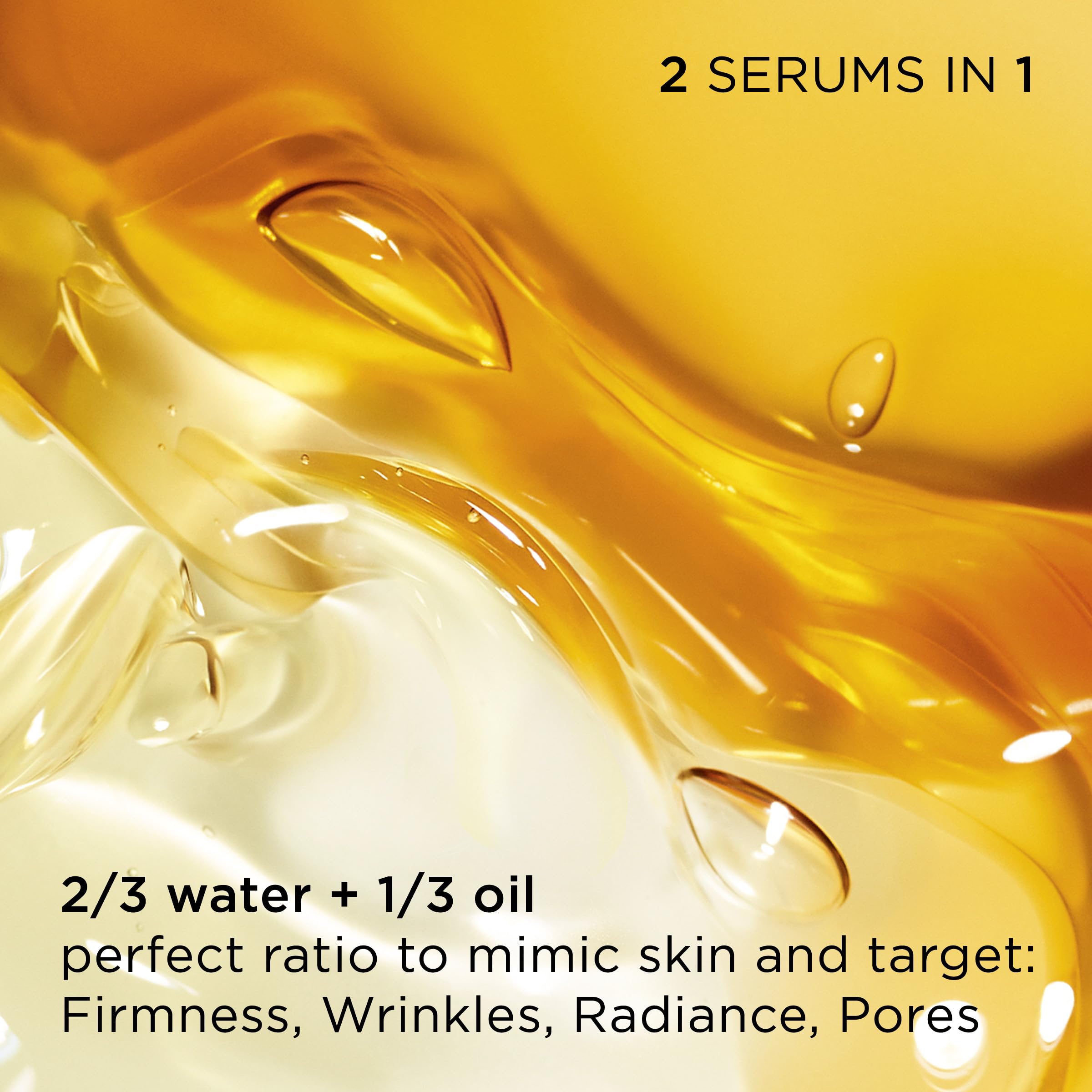 Clarins Double Serum lifestyle on bathroom vanity conveying daily routine integration