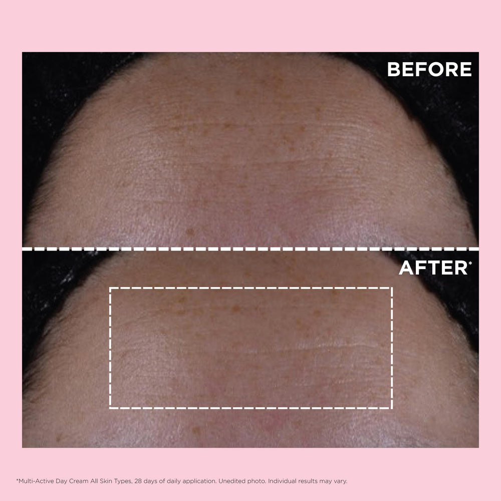 Clarins open jar displaying creamy formula and easy application benefit