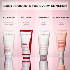 Clarins in pregnancy routine setting showing calm, daily use