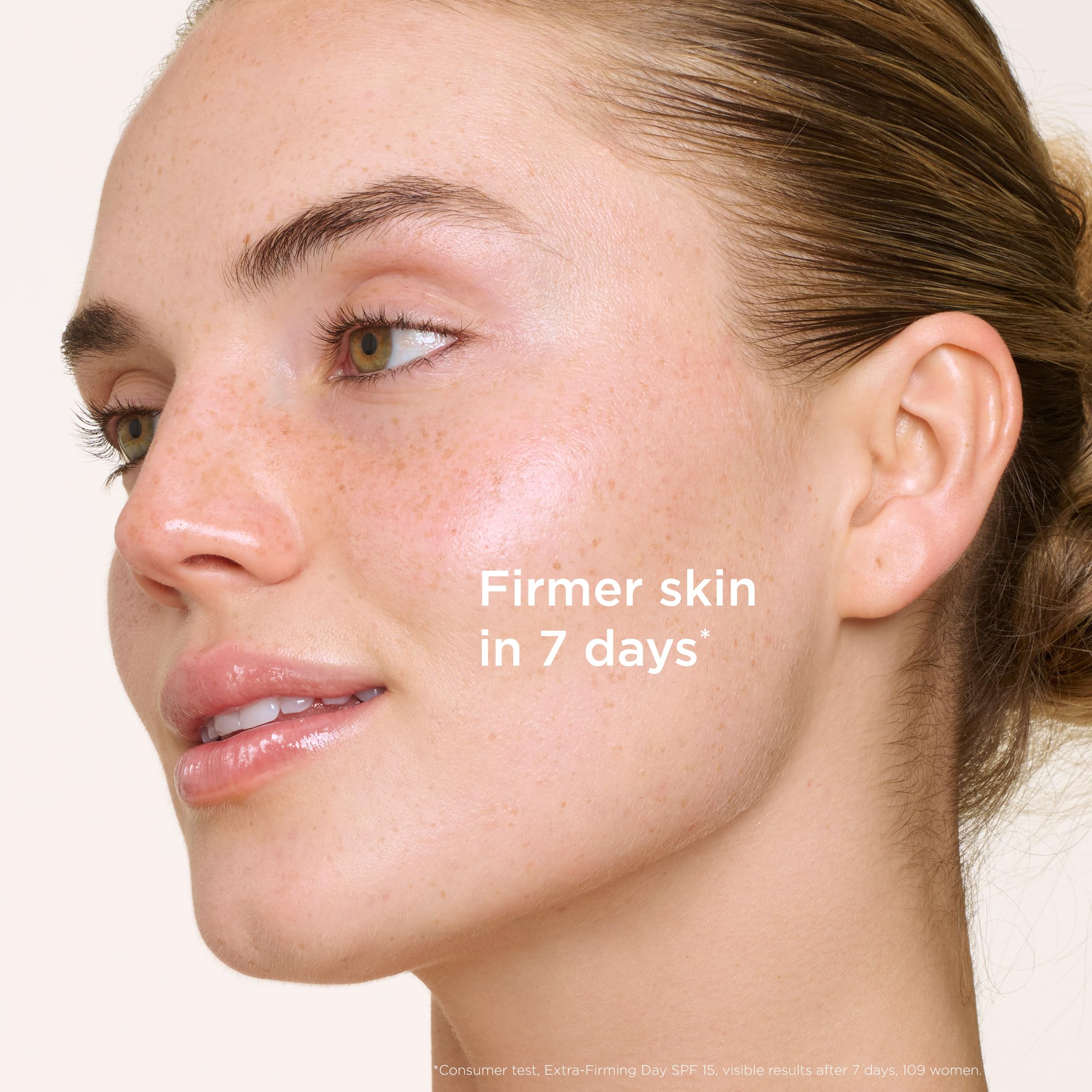 Clarins SPF 15 label detail highlighting UVA/UVB protection and active ingredients — clarins shields