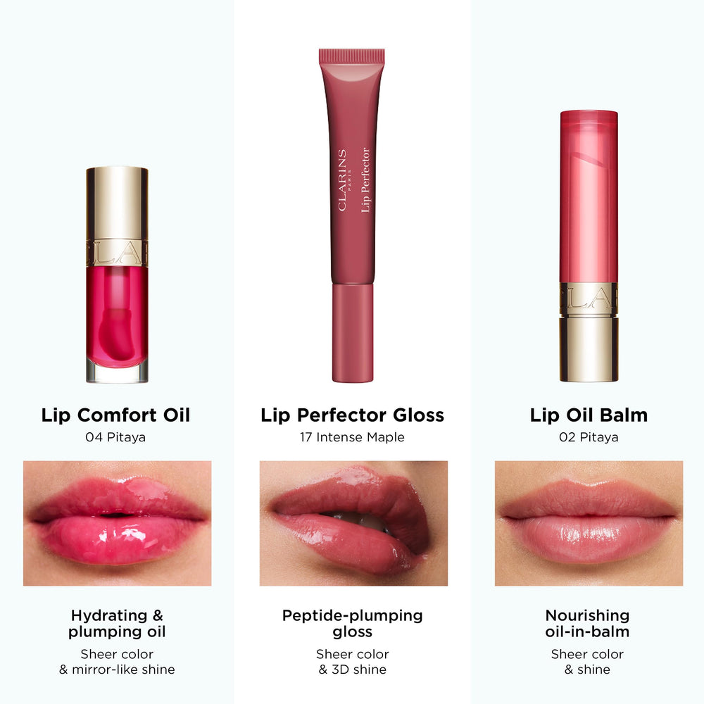 CLARINS open tube with cap removed displaying doe-foot applicator and product depth