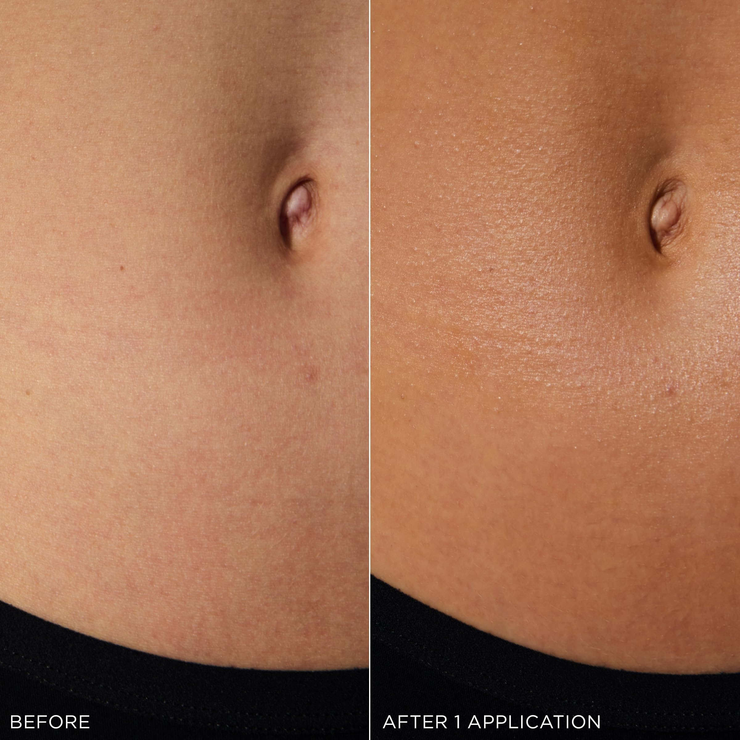 Clarins dispensed gel from open cap demonstrating controlled application and ease