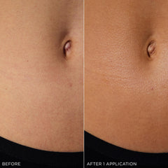 Clarins dispensed gel from open cap demonstrating controlled application and ease
