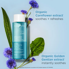 Clarins oil and water phase texture demonstrating effective bi-phase action