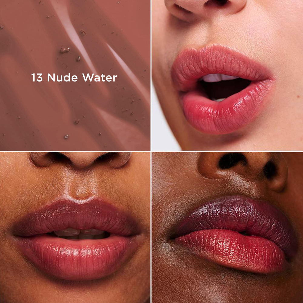 clarins Water Lip Stain applicator wand ready to apply precise, buildable color