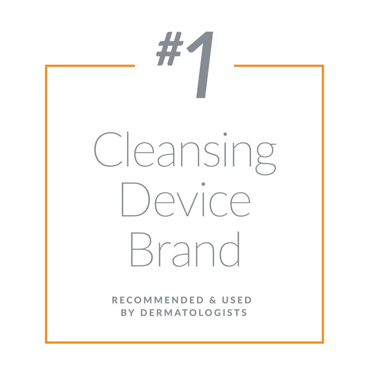 Clarisonic radiance packaging label showing compatibility list and clear product information benefit