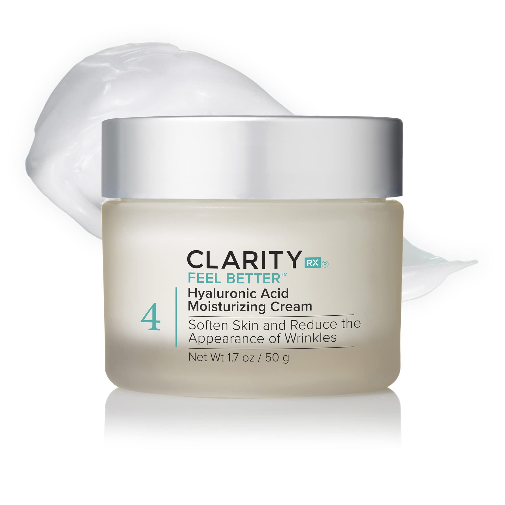 ClarityRx jar front view showing brand and clean packaging for easy recognition