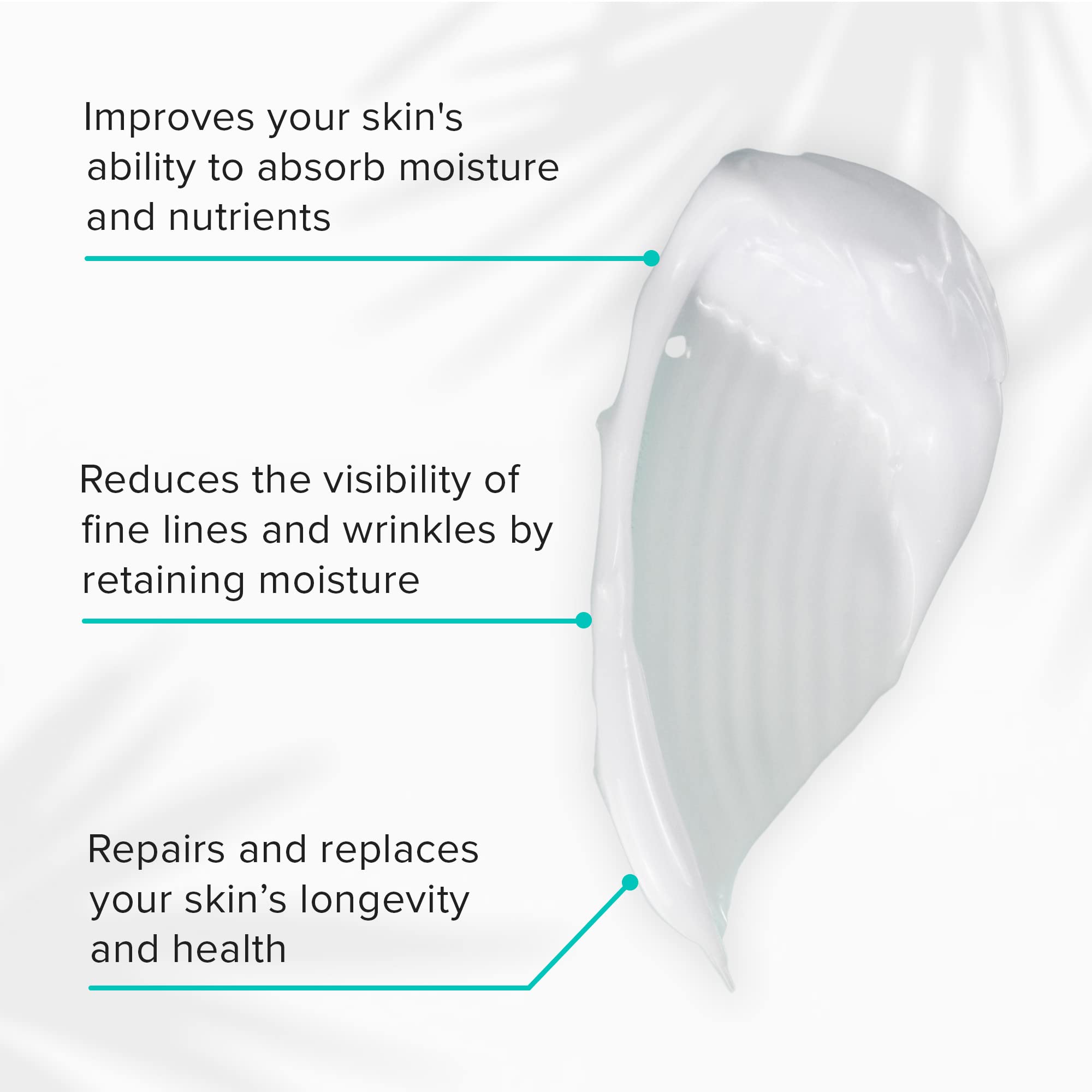 ClarityRx ingredients display with jojoba and hyaluronic acid suggesting natural hydration