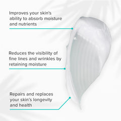 ClarityRx ingredients display with jojoba and hyaluronic acid suggesting natural hydration