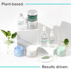 ClarityRx jar on bathroom shelf styled to convey daily routine convenience
