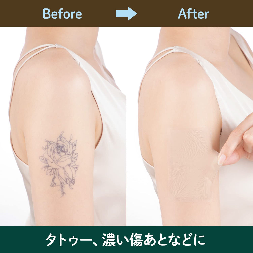 CLASSE application steps on skin, demonstrates easy press-and-stick benefit