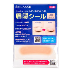 CLASSE front packaging showing 16 sheets and color labels for quick selection