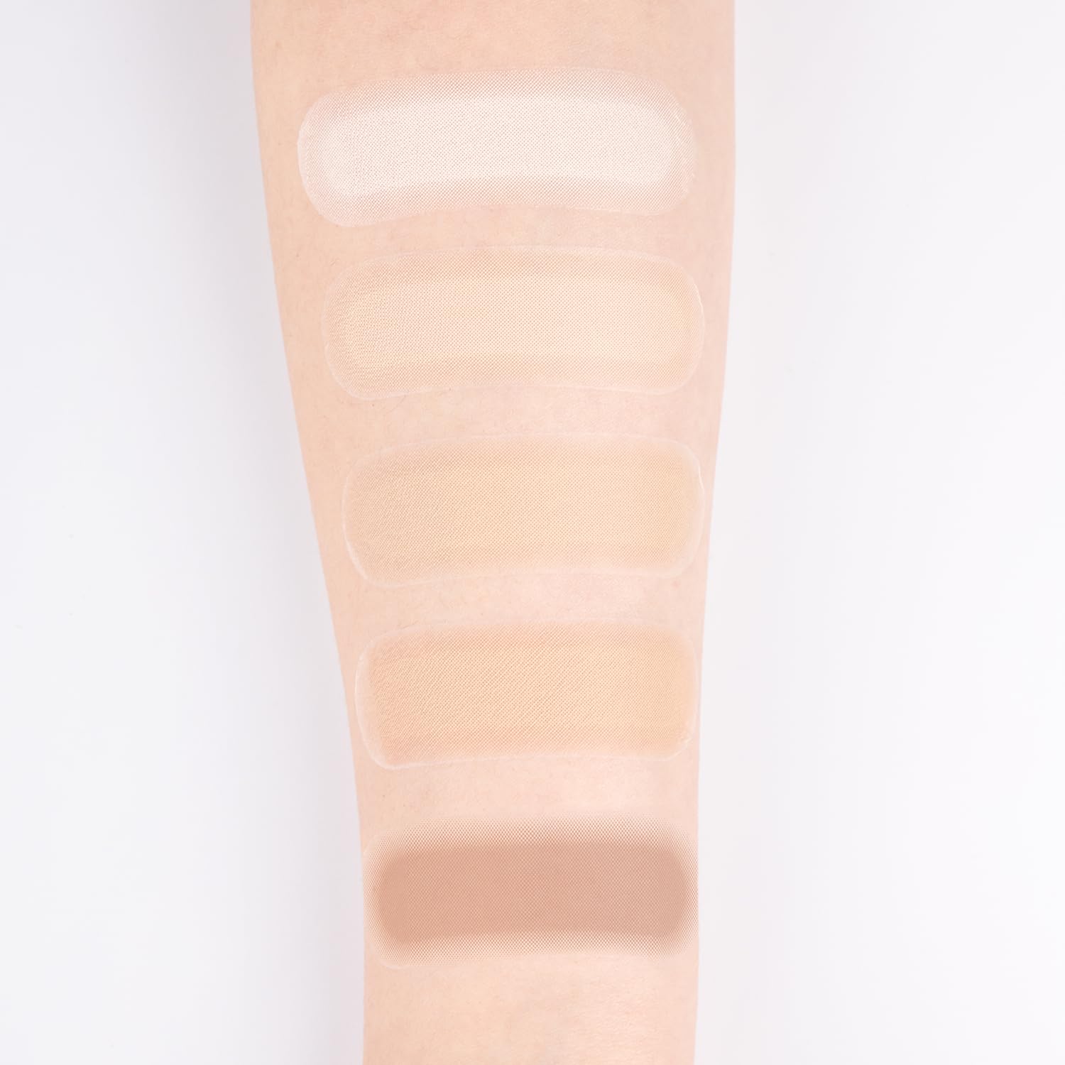CLASSE sticker with makeup layered over it showing seamless blending benefit