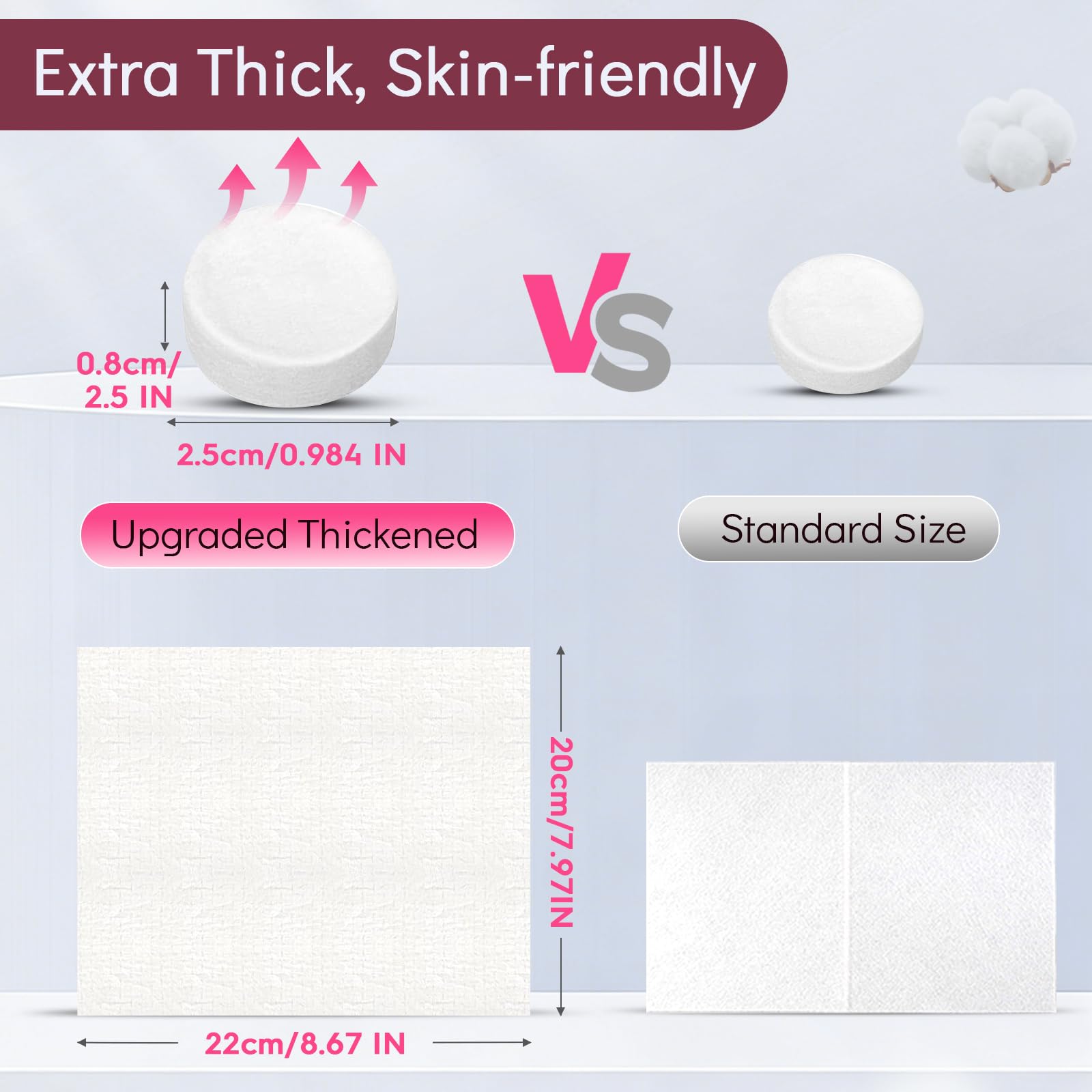 Classycoo expanded towel close-up showing soft cotton texture and absorbency benefit