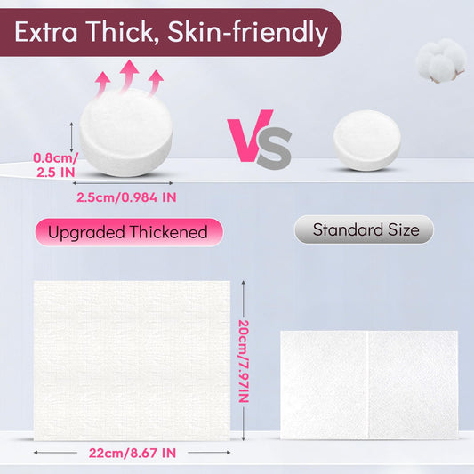 Classycoo expanded towel close-up showing soft cotton texture and absorbency benefit