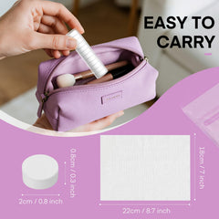 Classycoo two carrying cases open with tablets visible, organizes towels for travel