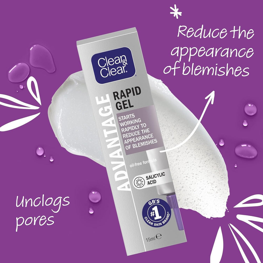 Clean & Clear treatment being applied to a spot demonstrating targeted blemish care