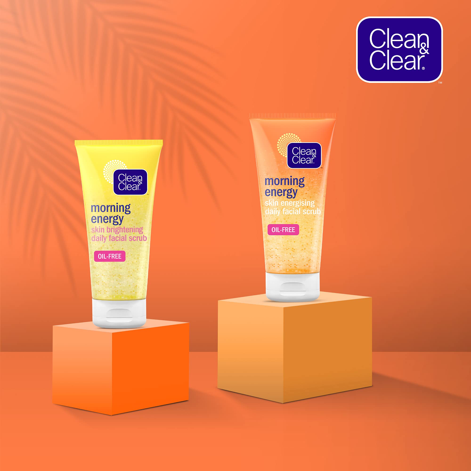 Clean & Clear application in bathroom showing quick morning use and time-savings