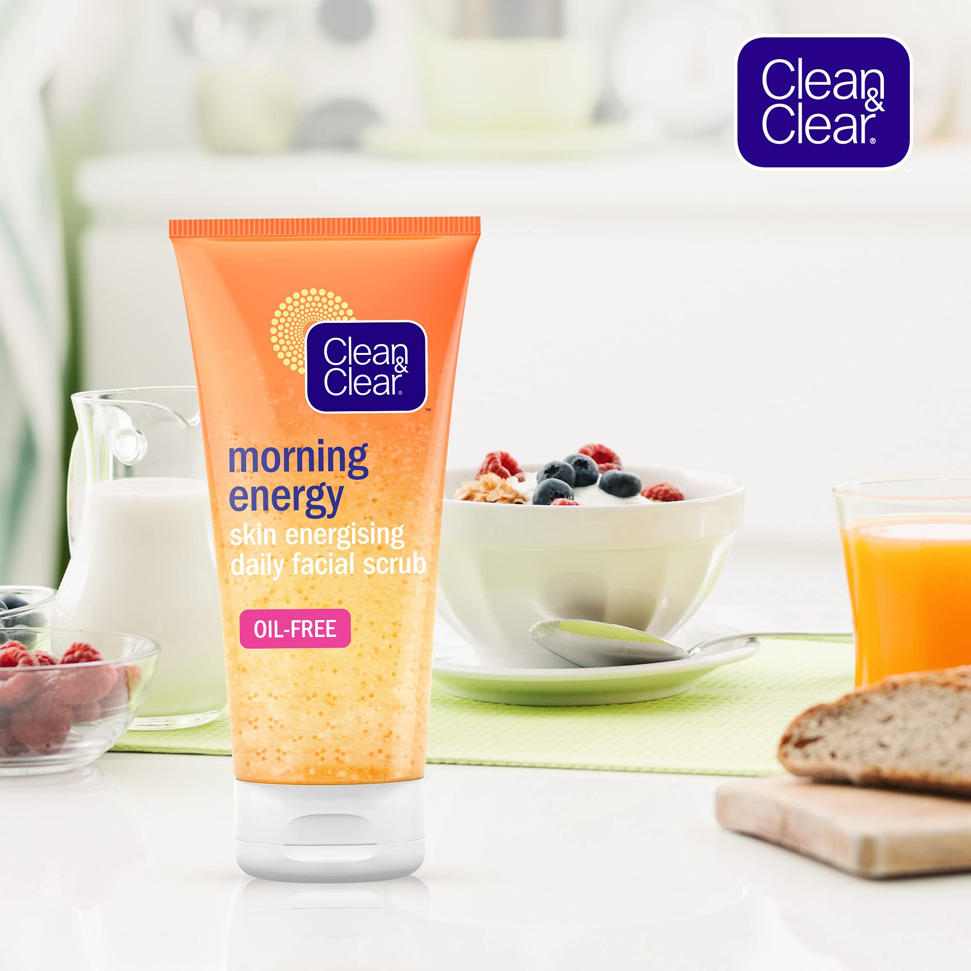 Clean & Clear back label ingredients view showing formulation transparency and info