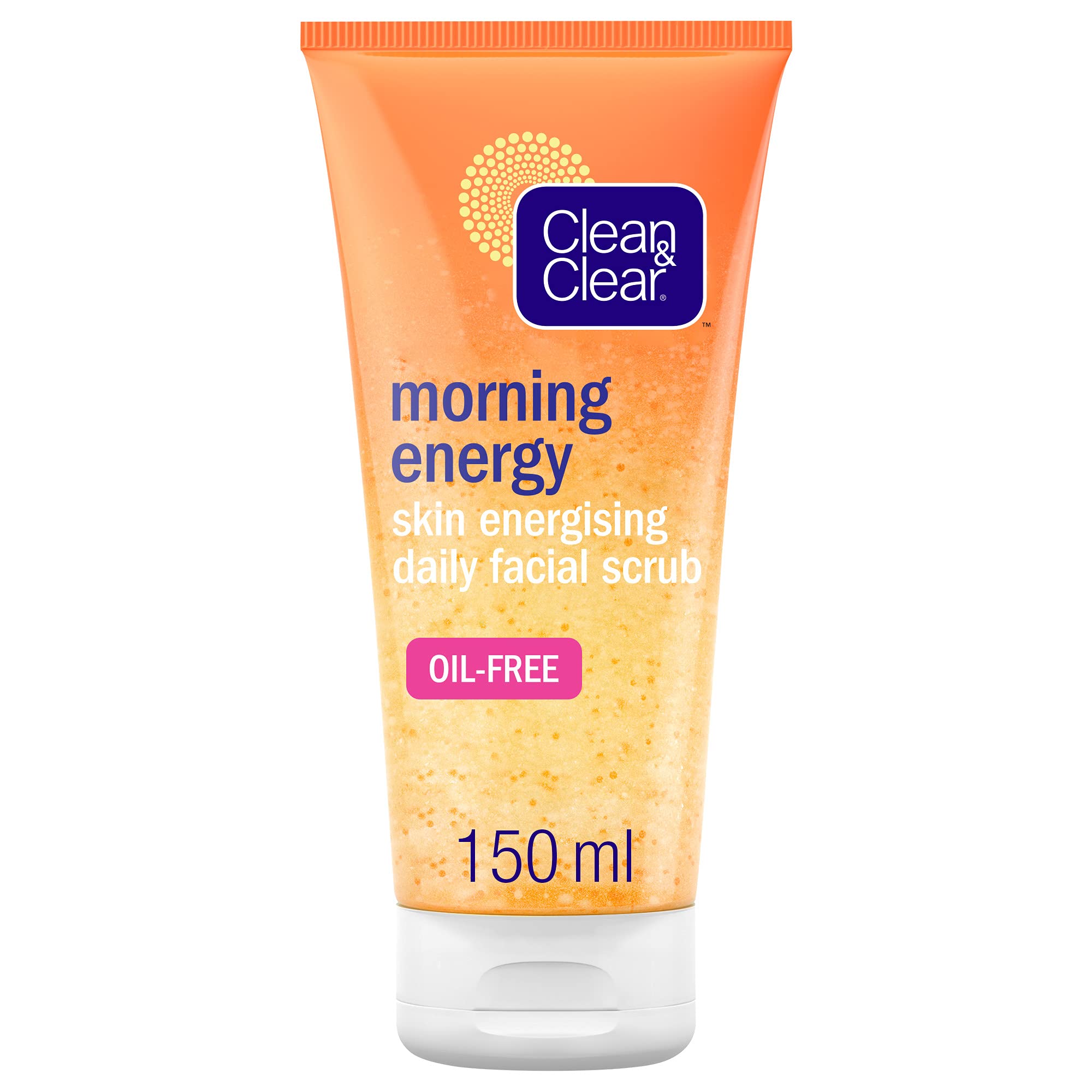 Clean & Clear front tube showing product branding and 150 ml size for recognition