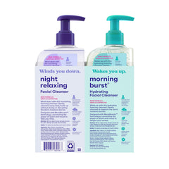 Clean & Clear Morning Burst foam texture close-up for gentle cleansing