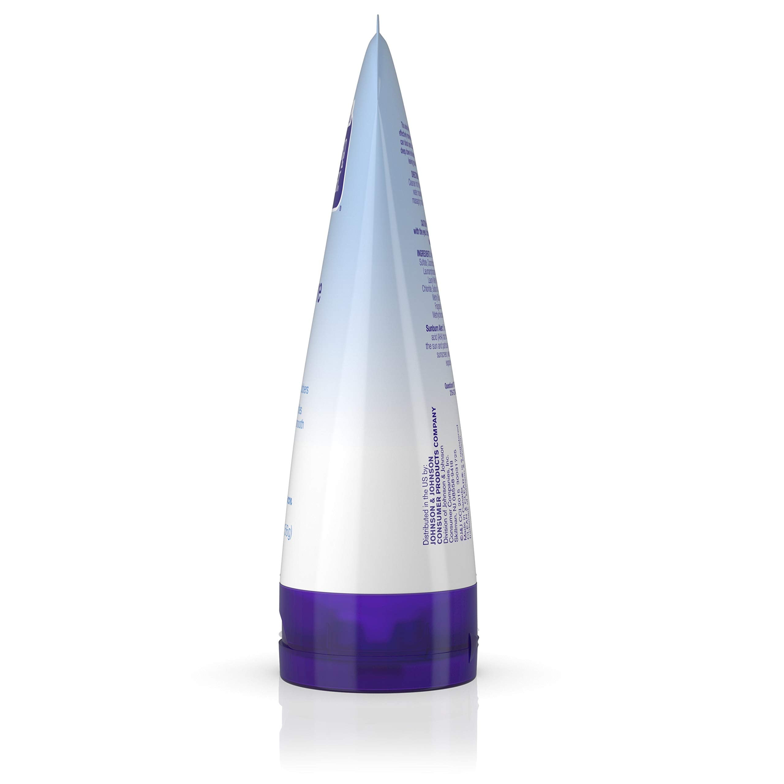 Clean & Clear tube beside moisturizer showing easy routine layering benefit