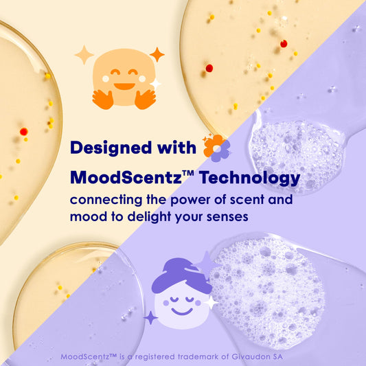 Clean & Clear Night Relaxing bottle front view highlighting calming aroma and deep-clean benefits