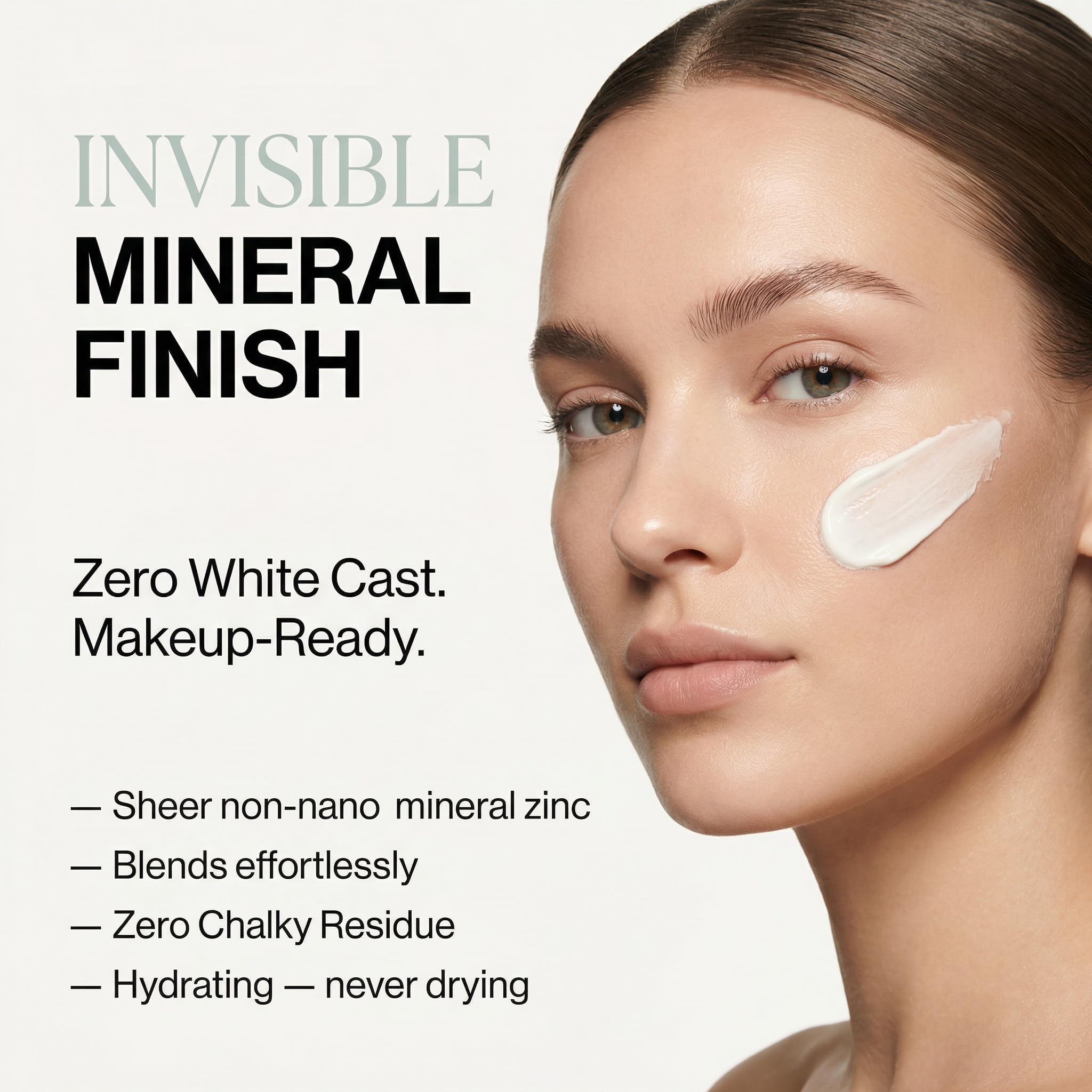 Clean + Kind bottle beside key ingredients highlighting niacinamide and vitamin C benefits