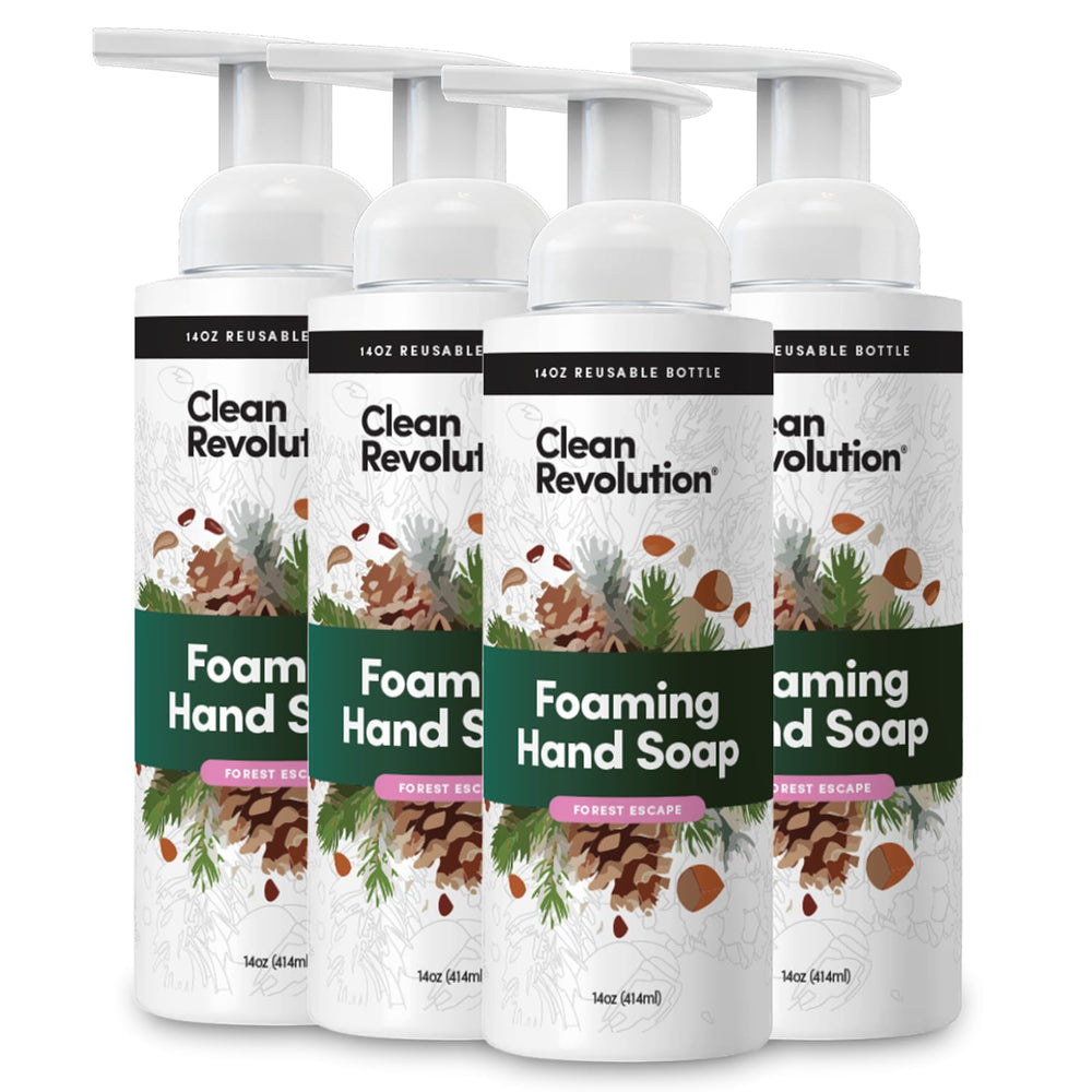 Clean Revolution front label showing product name and scent for clear identification