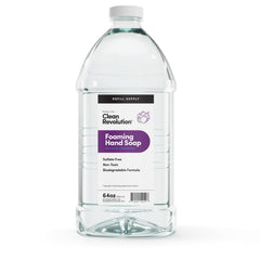 Clean Revolution front label showing product name and lavender scent benefits