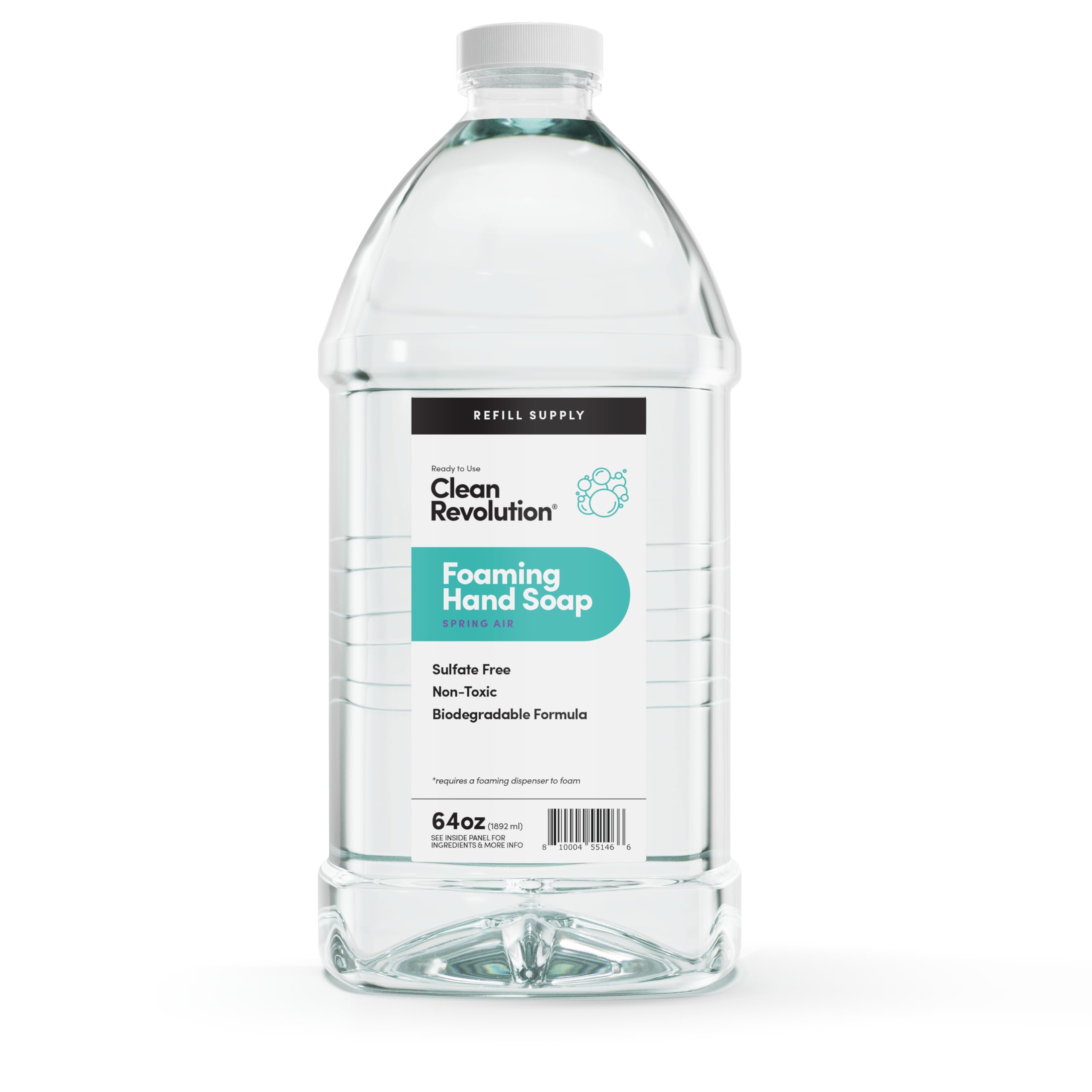 Clean Revolution front label showing product name and scent benefit