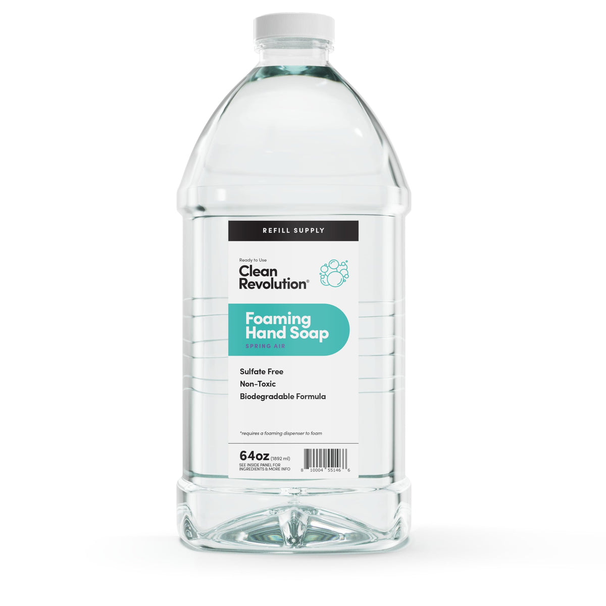 Clean Revolution front label showing product name and scent benefit