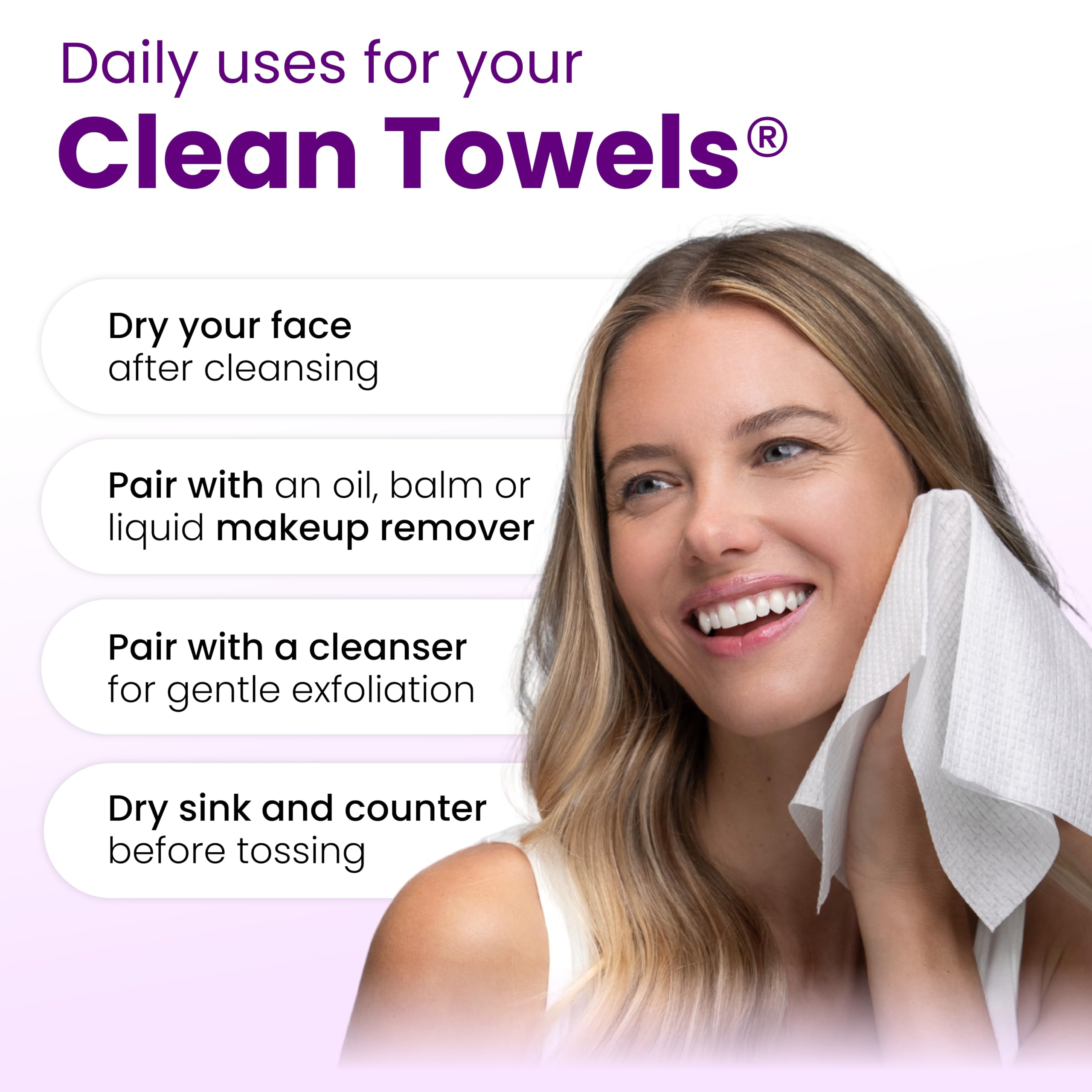 CLEAN SKIN CLUB biobased pack label emphasizing biodegradable packaging benefit