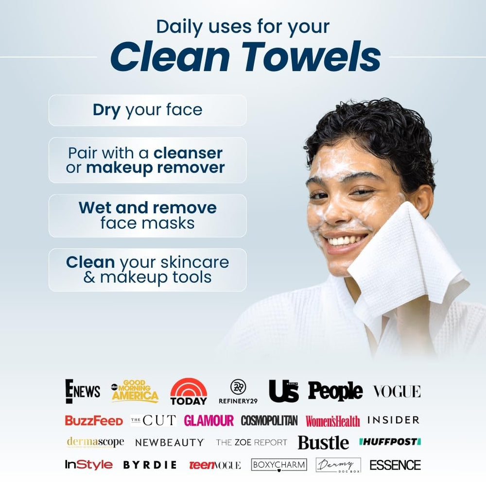 CLEAN SKIN CLUB recyclable packaging and bamboo container showing eco-friendly materials benefit sustainable choice